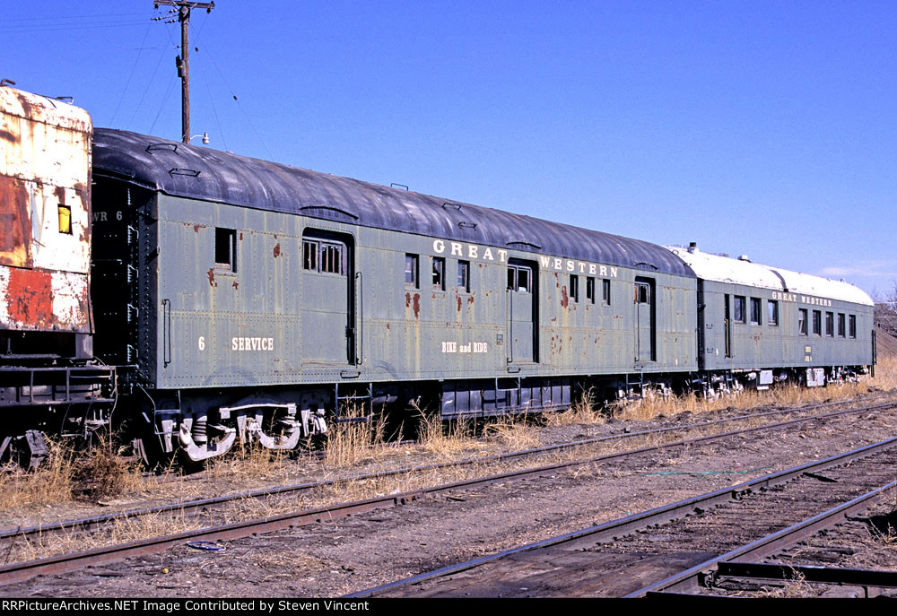 Great Western Rly railfan cars #6 & #4